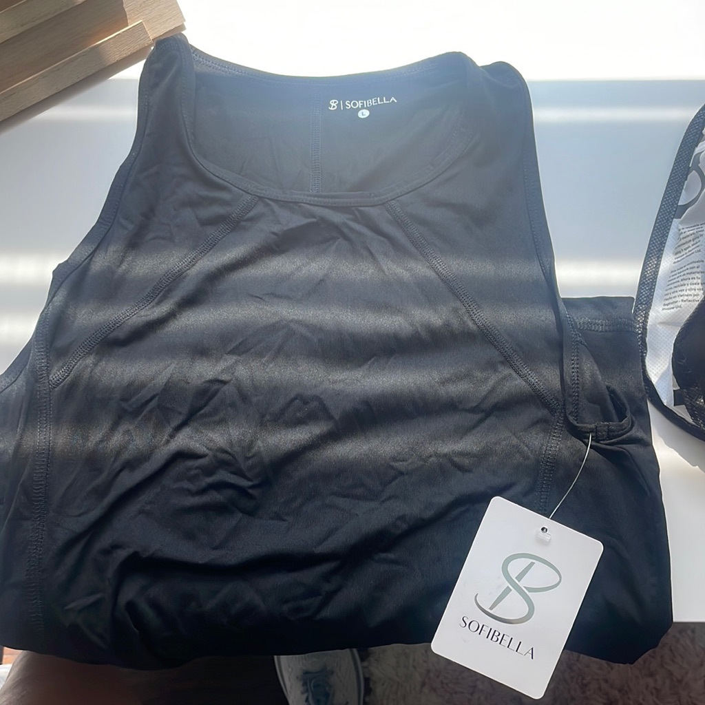 Sofibella Black Tank